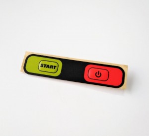 START and POWER buttons sticker / cover 50024663